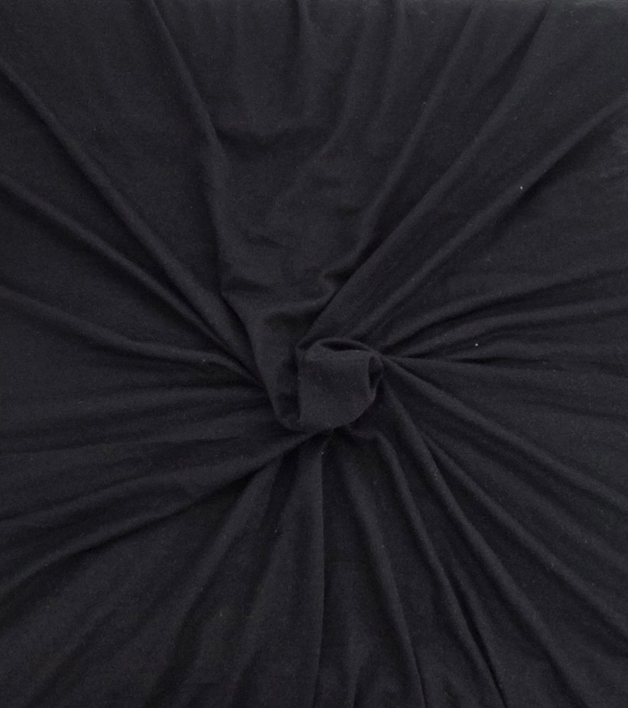 Black Micro Modal Spandex Jersey 130GSM