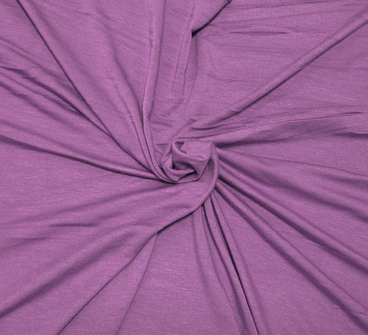 Lilac Bamboo Spandex Jersey Knit Fabric