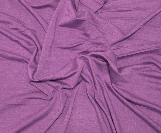 Lilac Bamboo Spandex Jersey Knit Fabric