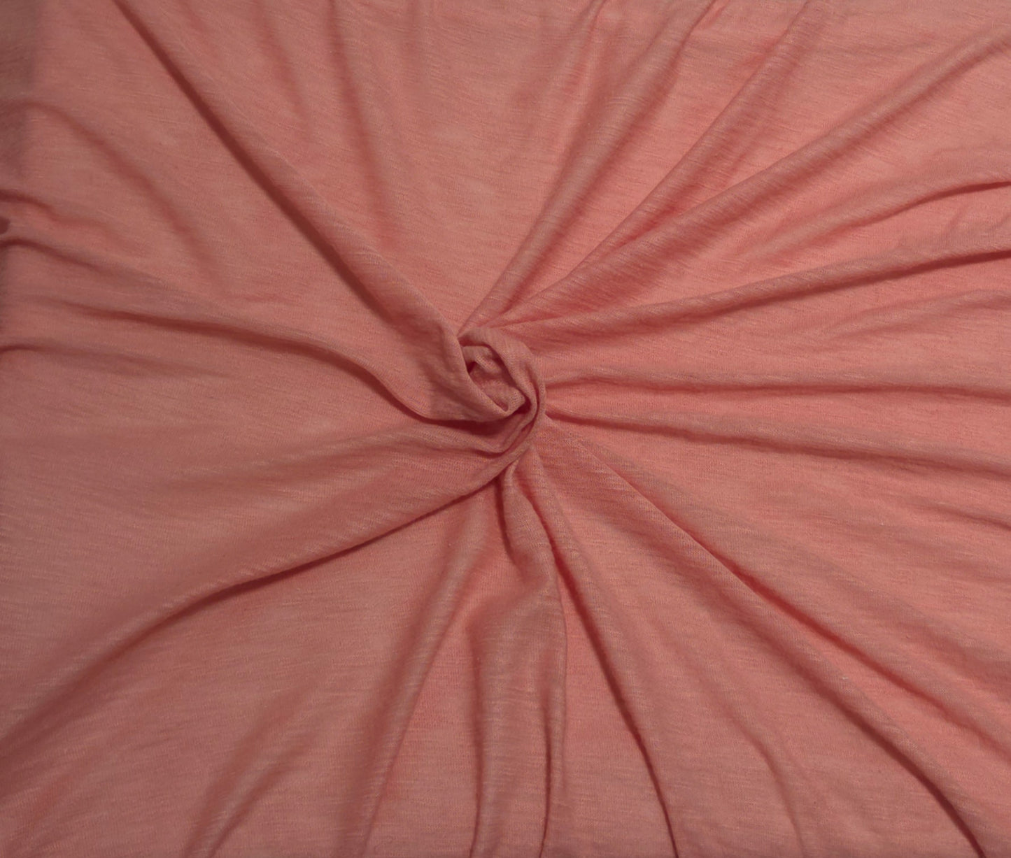 Peach Modal Slub Jersey 100GSM