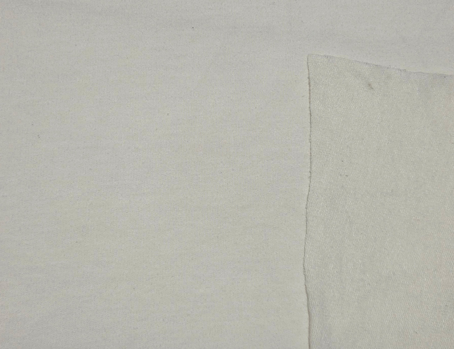 Off White Modal Cotton Spandex French Terry Knit
