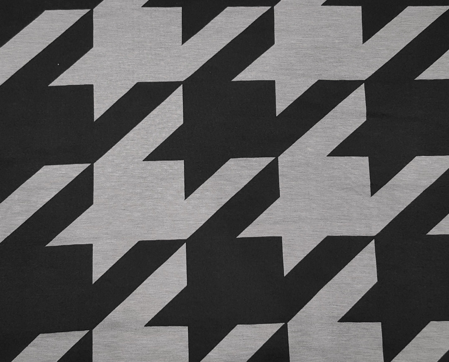 houndstooth print pont roma double knit fabric by the yard and wholesale