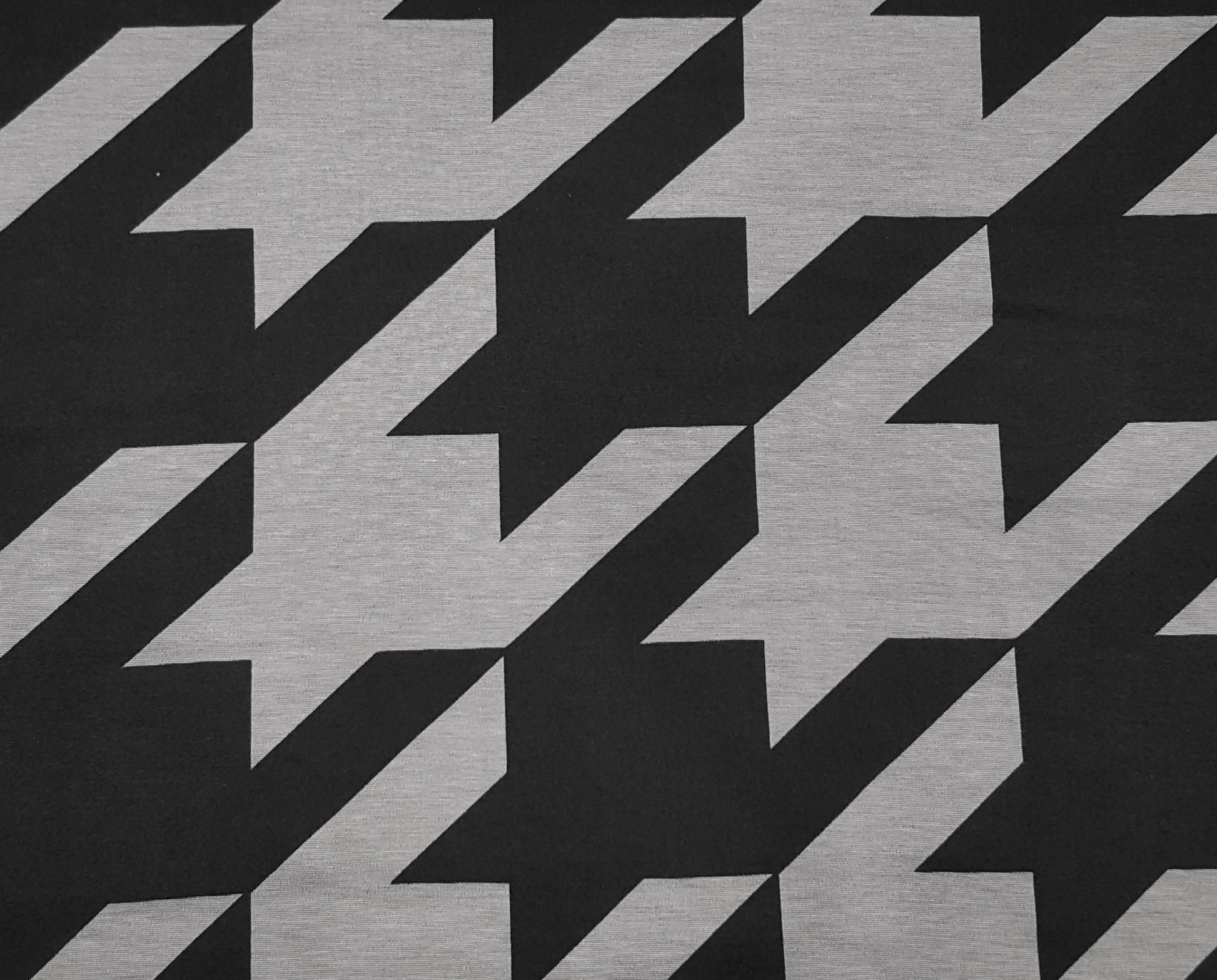 houndstooth print pont roma double knit fabric by the yard and wholesale