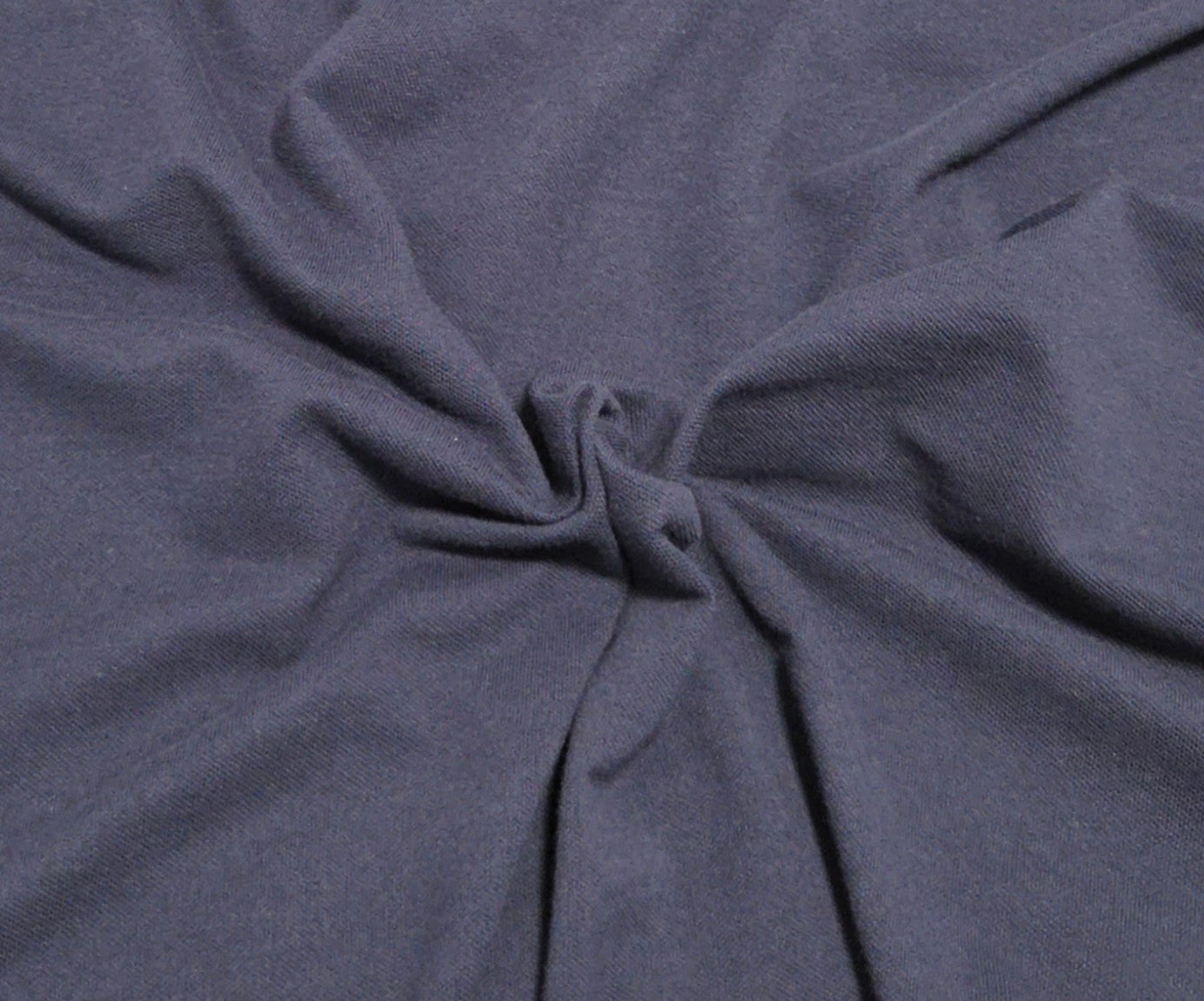 Navy Combed Cotton Pique