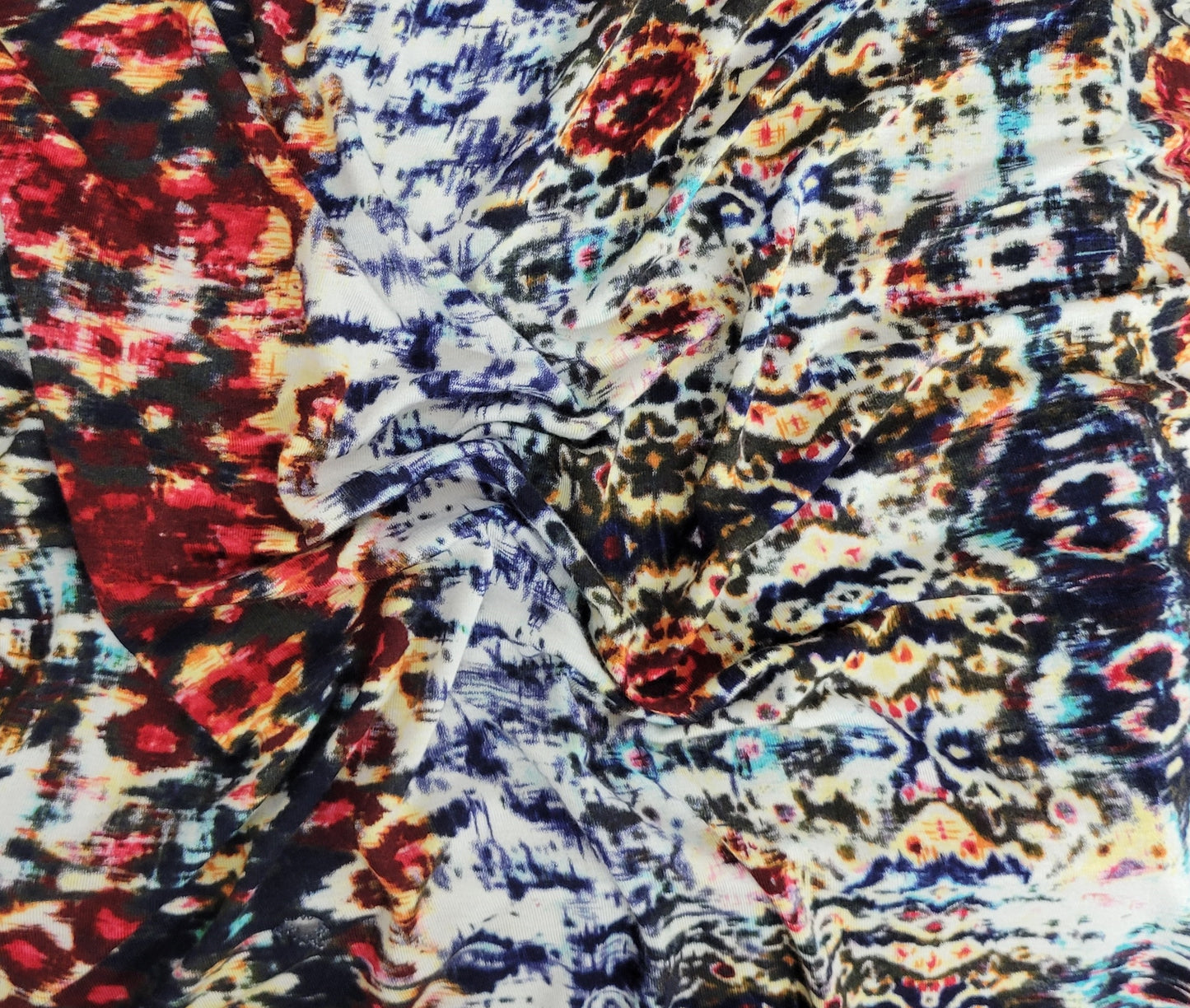 Rayon Spandex Tribal Print Jersey