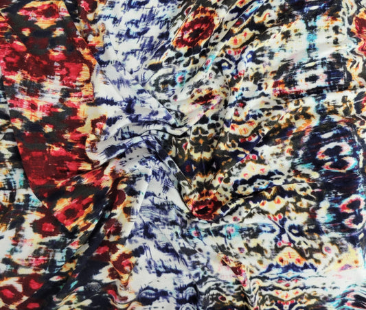 Rayon Spandex Tribal Print Jersey