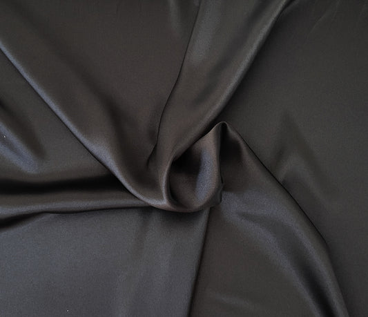 Black Satin 100% Polyester