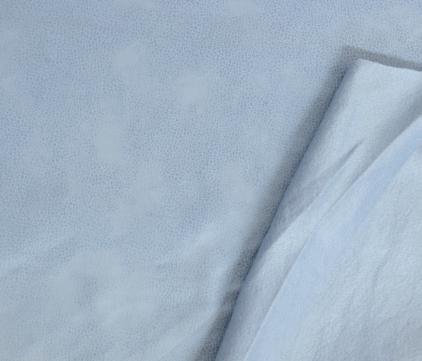 Sky Blue Stretchy Vegan Soft Leather