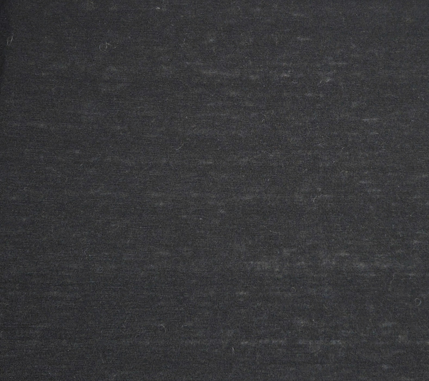 Wool Blend Jersey Knit Fabric Black