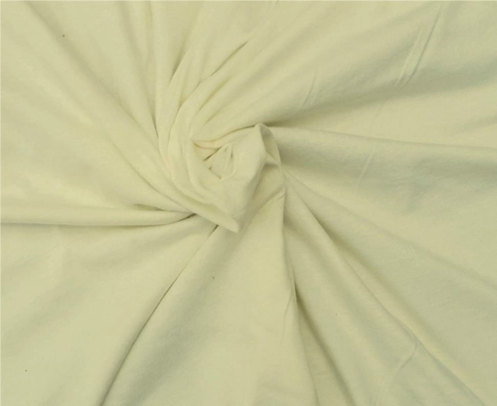 Light Yellow Cotton Jersey Fabric