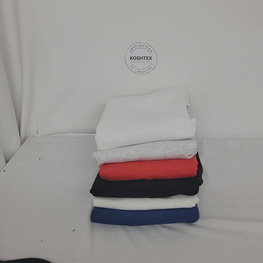 Cotton French Terry Knit Fabric 330- 430 GSM