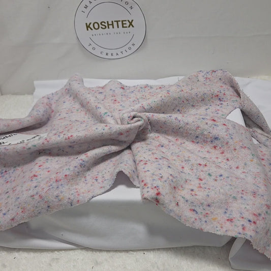 Confetti Yarn Dye Cotton Blend French Terry Fabric 300GSM