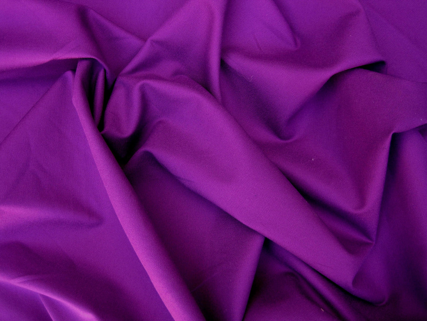 Magenta Cotton Twill Spandex