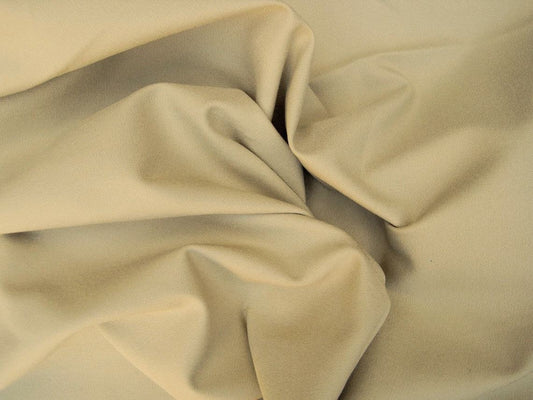 Khaki Cotton Twill Spandex