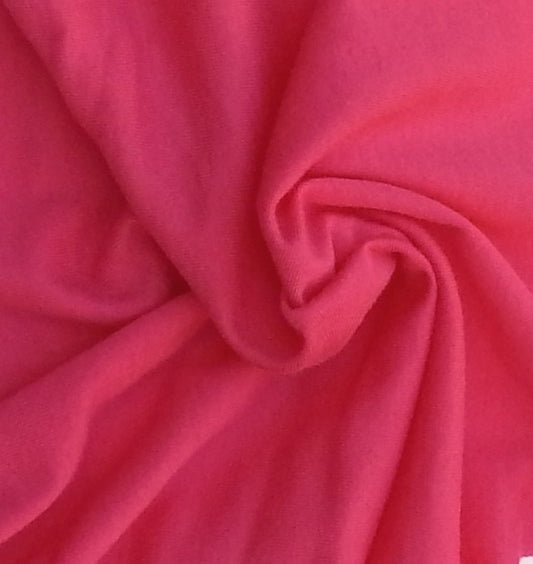 Pink Blossom Organic Cotton Blend Jersey