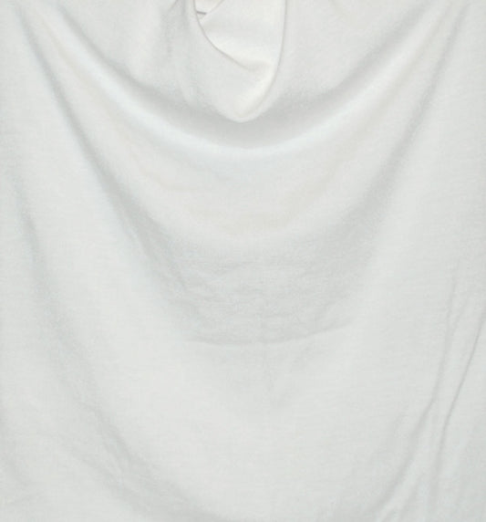 White Rayon Spandex Jersey 4/15