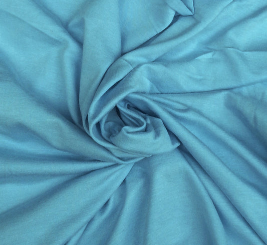 Baja Blue Rayon Spandex Jersey