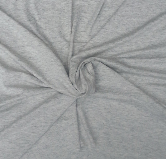 Ash Gray Rayon Spandex Jersey