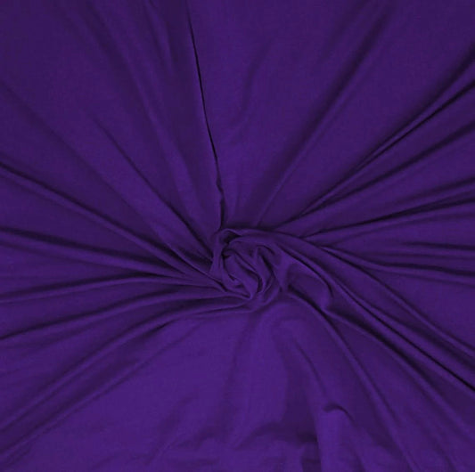 Blue Violet Modal Rayon Viscose Spandex Jersey