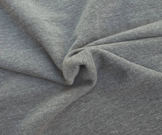 Lt. Charcoal Gray Tri Blend French Terry Knit #AA 12/17