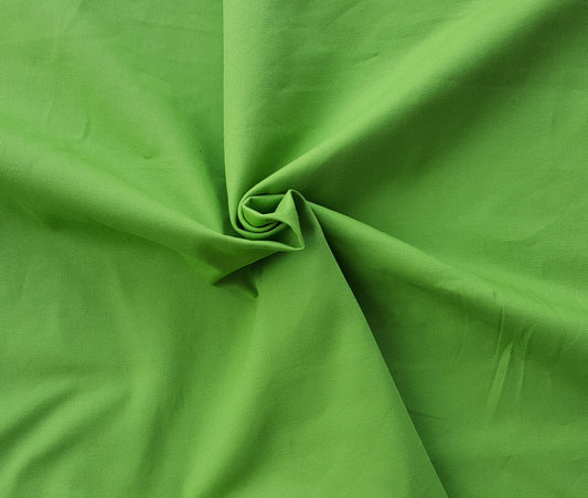 Lime Organic Cotton Twill