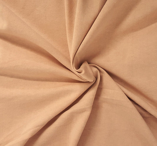Dusty Peach Cotton Jersey Knit 210GSM