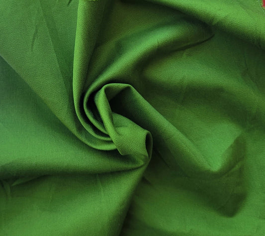 Ivy Green Cotton Twill Spandex