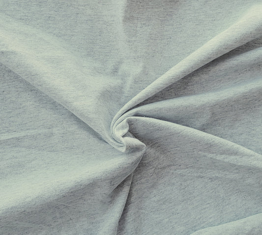 Ash Gray Cotton Jersey Knit