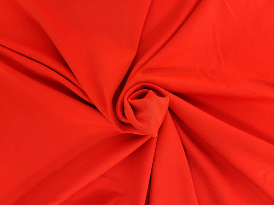 Tomato Nylon Spandex 1x1 Rib Knit
