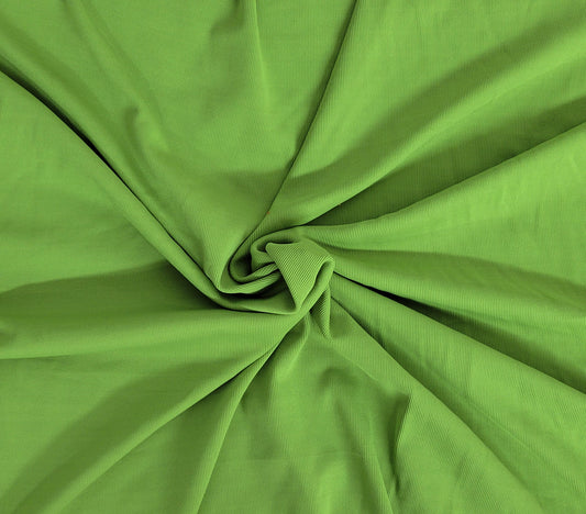 Wasabi Nylon Spandex 1x1 Rib Knit