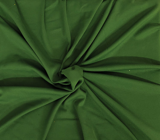 Hunter Green Nylon Spandex 1x1 Rib Knit