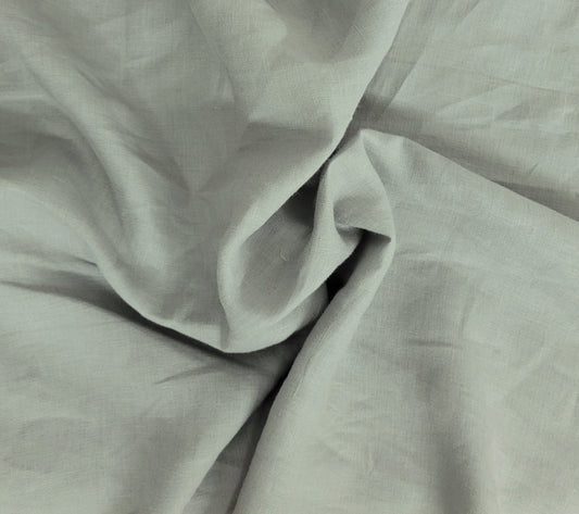 Gray 100% Woven Linen