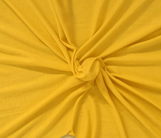 Yellow Modal Spandex Jersey 290 GSM