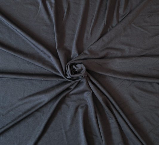 Dark Gray MVS Modal Viscose Spandex Jersey 2 Way Stretch