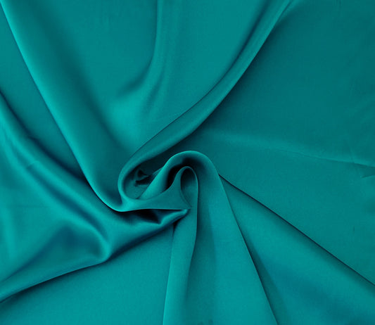 Teal Satin 100% Polyester