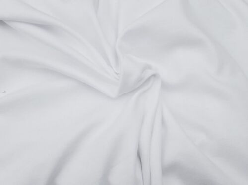 White Modal Cotton Jersey Knit