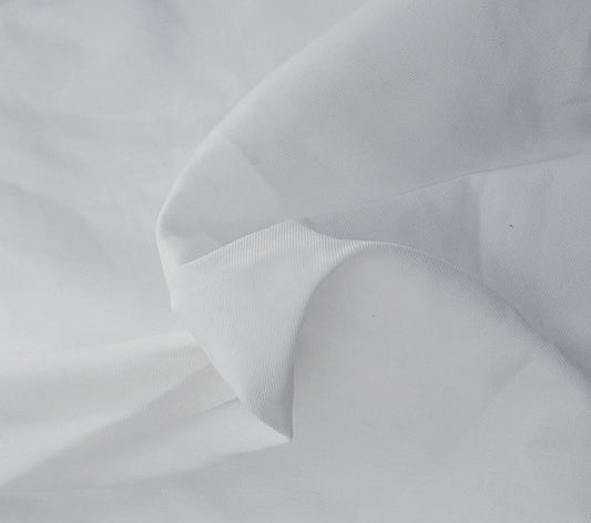 White Linen Viscose Spandex