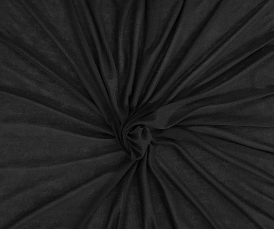 Black Silk Micro Modal Jersey