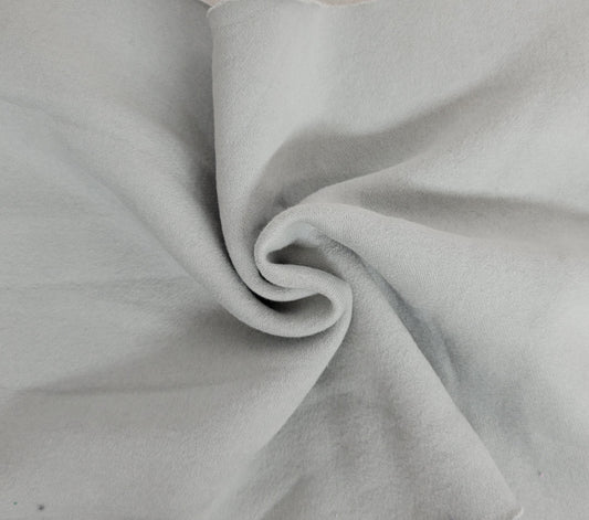 Gray Cotton Blend Sweatshirt Fleece Knit 300GSM