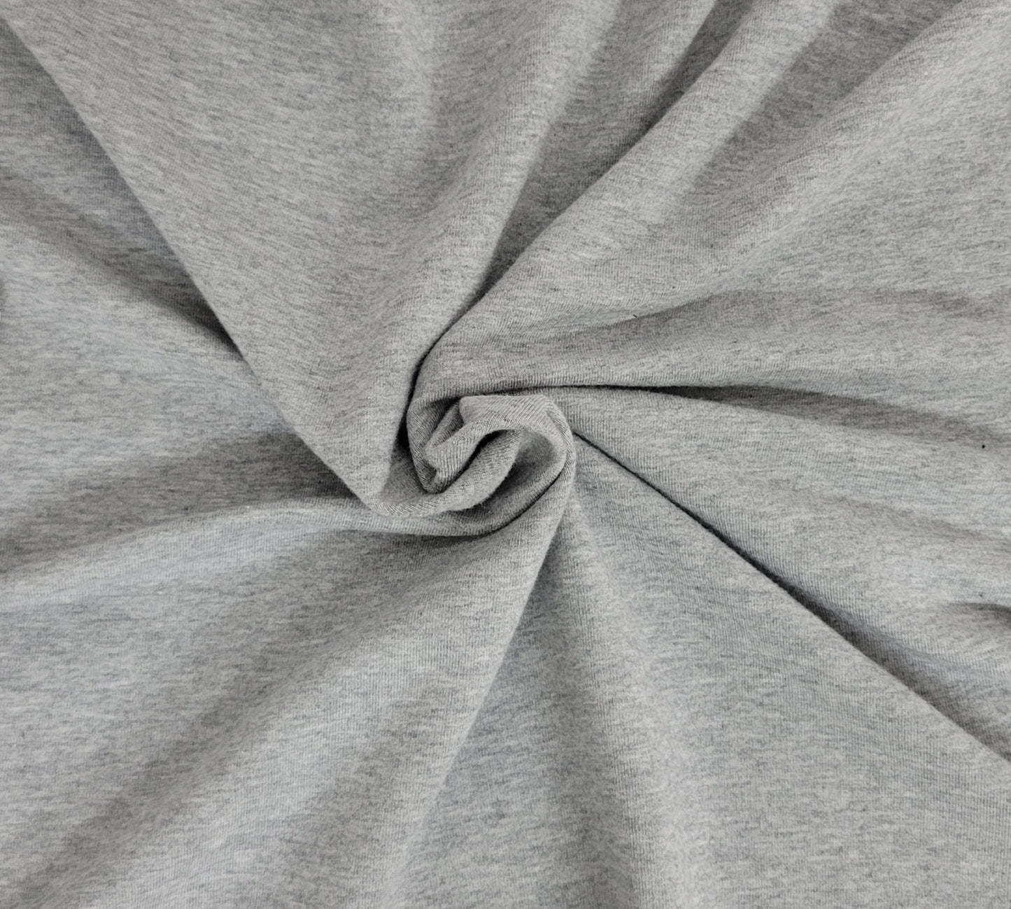 Heather Gray Modal Cotton Spandex French Terry 290GSM