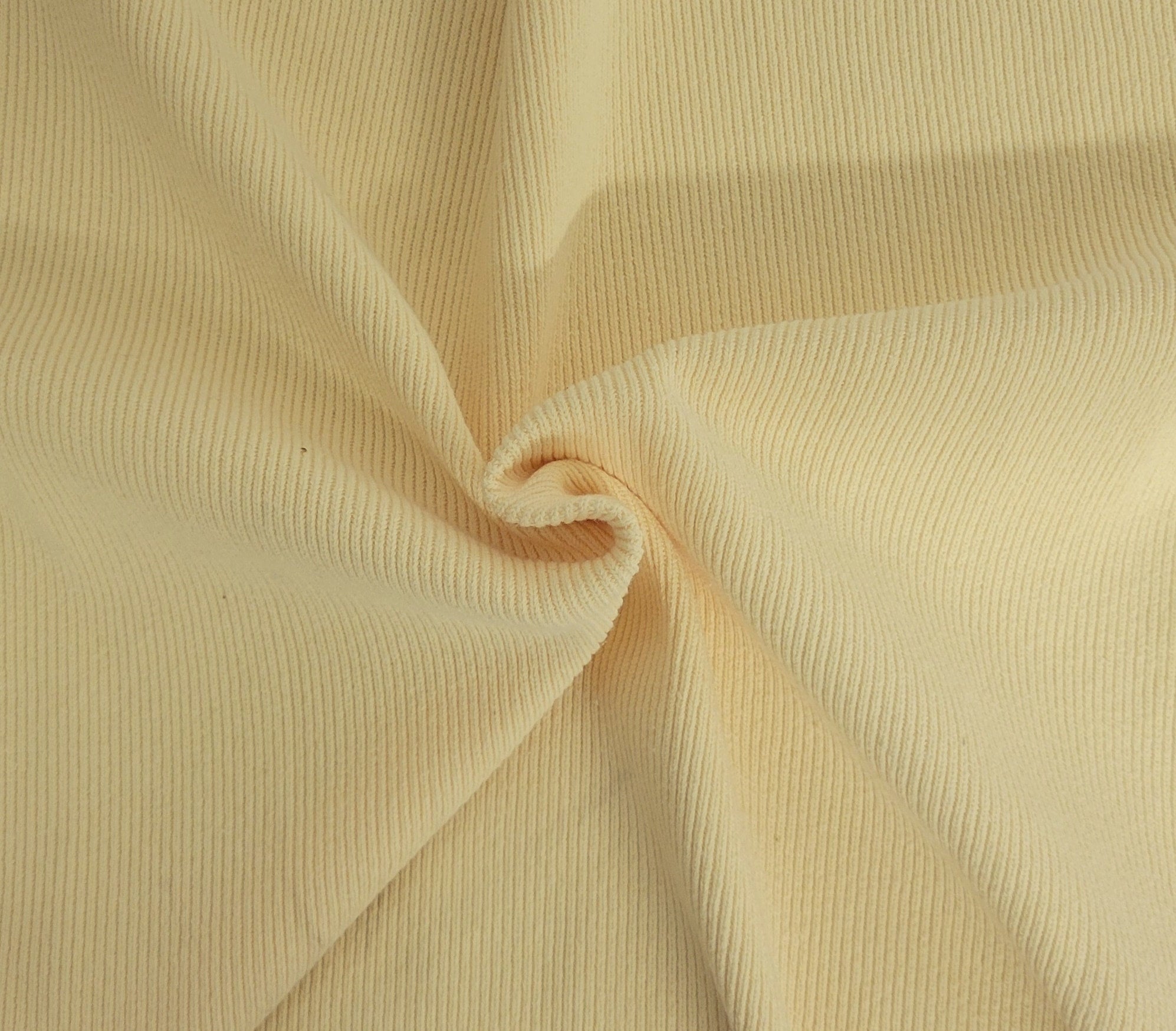 Hytex Rib Color Heavyweight Yellow Cotton Spandex 1x1 Rib Fabric by Yard | Wholesale ...