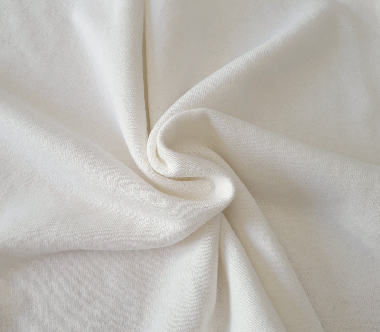 Off White PFD Hemp Organic Cotton French Terry Knit