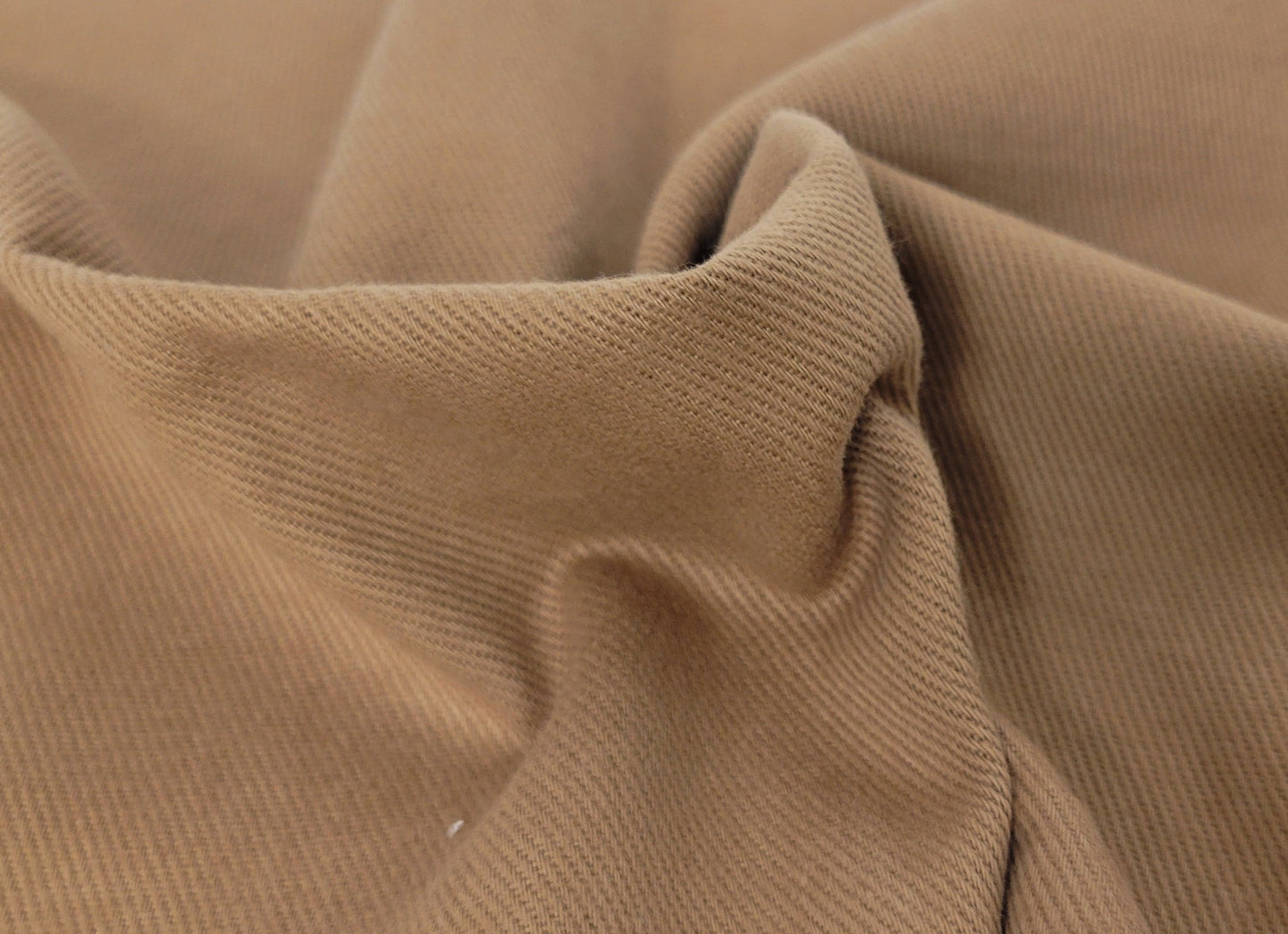 Iced Mocha Cotton Bull Denim Water Repellant 300 GSM