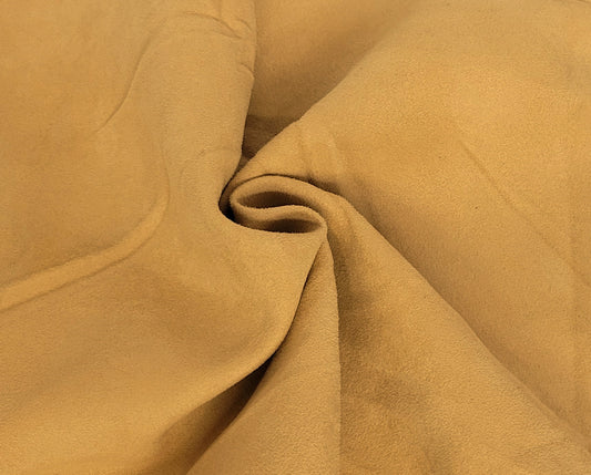 Ceremonial Gold Vegan Suede With Backing