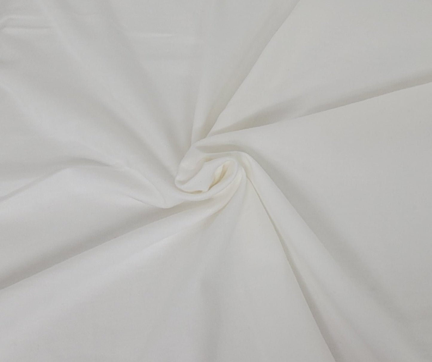 White Combed Cotton Jersey Knit 220 GSM