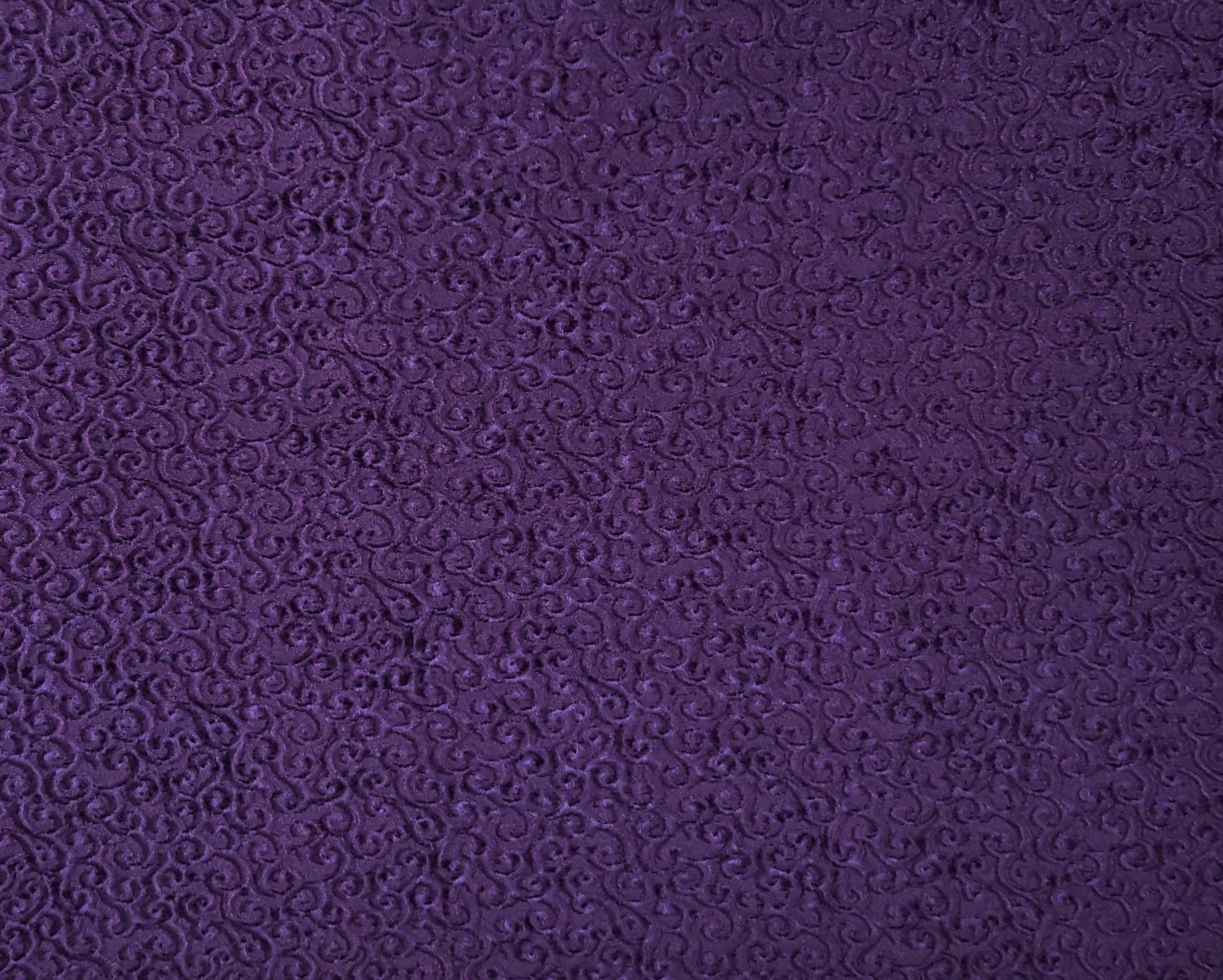 Purple Stretch Velvet Fabric